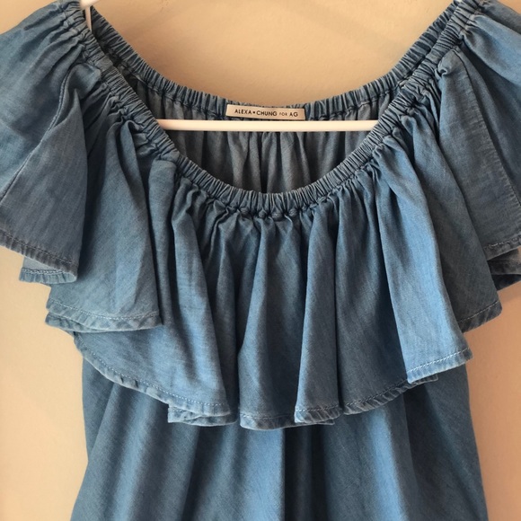 Alexa Chung for AG Denim Chambray Dress, xs - Picture 3 of 9